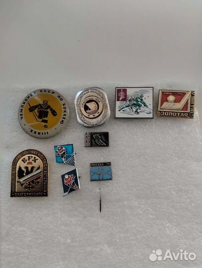 Значки Хоккей