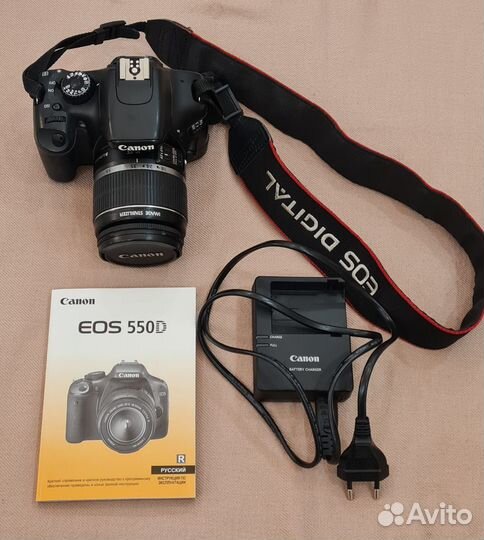 Фотоаппарат canon 550d