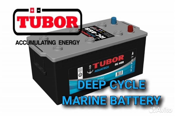 Акб Лодочный Marine Tubor 225ач 1300А Deep Cycle