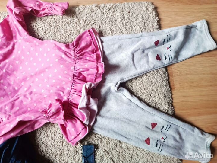 Детские вещи пакетом для девочек 98 104