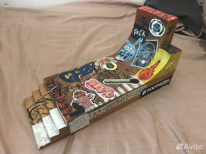 Рампа и лестница для фингерборда