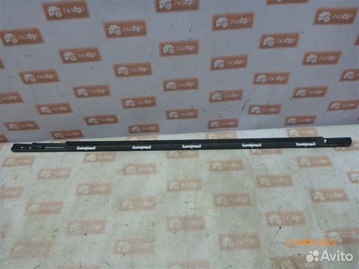 Уплотнитель стекла двери бархотка передний правый