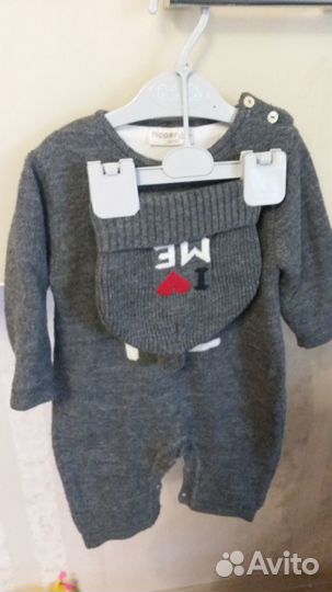 Вязаный комбенизон б/у