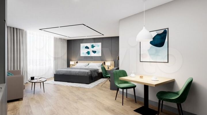 Квартира-студия, 28,8 м², 9/10 эт.