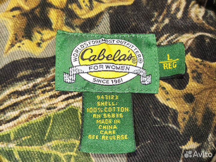 Теплая рубашка Realtree, Cabelas