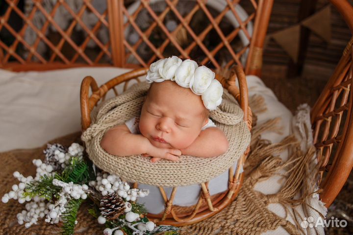 Фотосессия новорождённых Питер спб