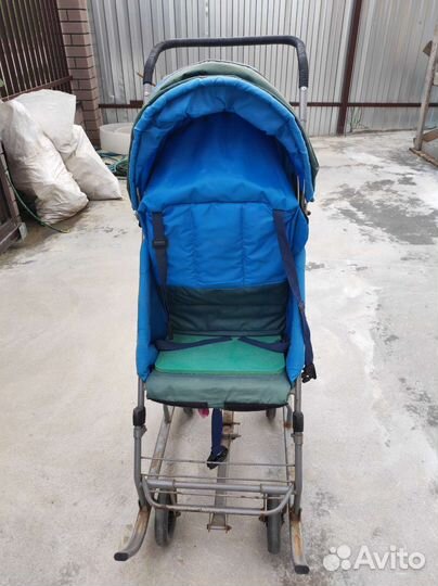 Коляска санки