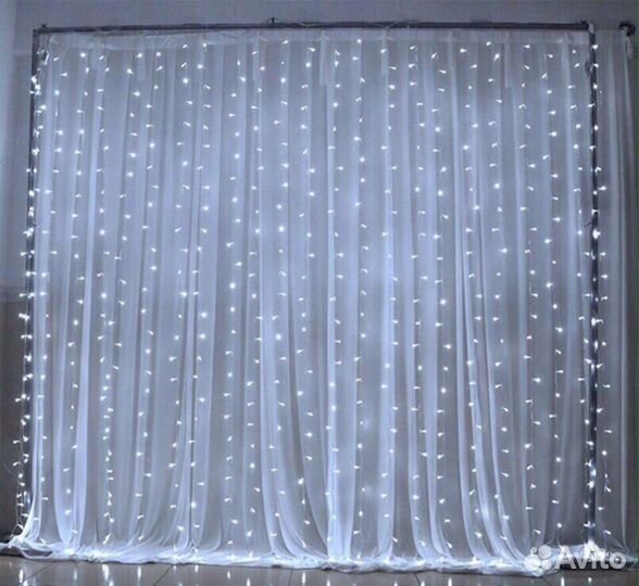 Гирлянда штора