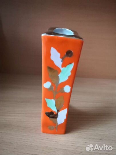 Фарфоровая карандашница Сапожок СССР