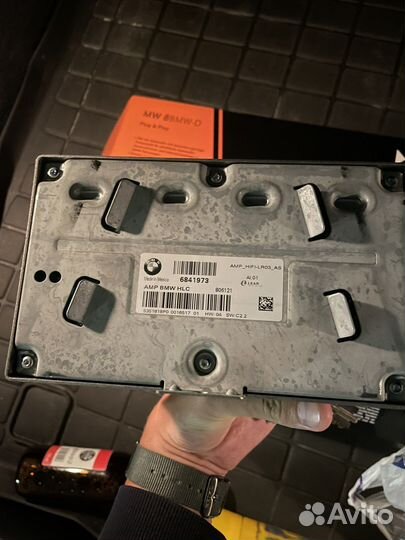 Мидбас + усилитель музыки bmw