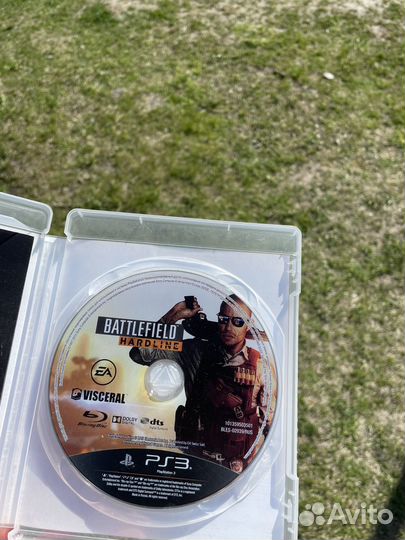 Диск на ps3. Battlefild Hardline