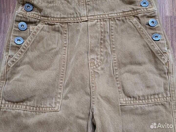 Джинсовый комбинезон zara 128