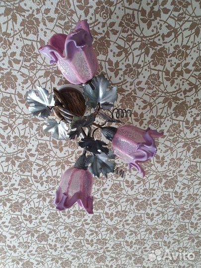 Люстра потолочная бу