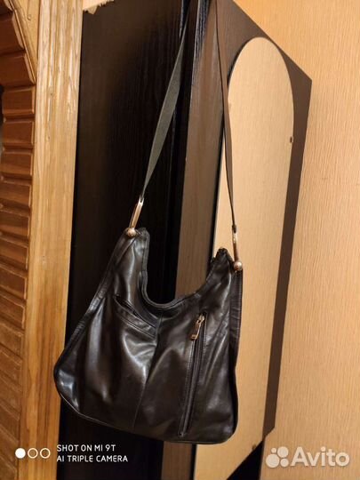 Сумка из натуральной кожи