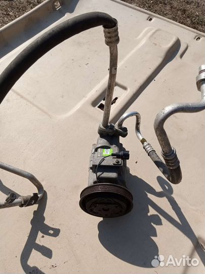 Компрессор кондиционера Nissan Note E11 2005-2013