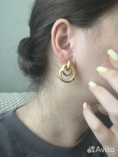 Новые серьги Zara, Mango