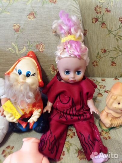 Игрушки куклы пупсы СССР