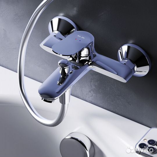 Смеситель для ванны AM.PM f85c10000 Хром