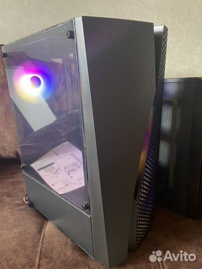 Корпус компьютерный AeroCool Wave-G-BK-v2