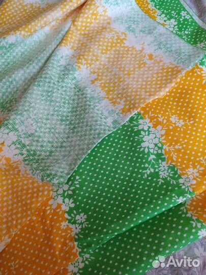 Отрез ткани хлопок СССР
