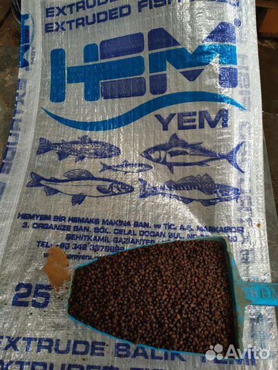 Корм для любых рыб