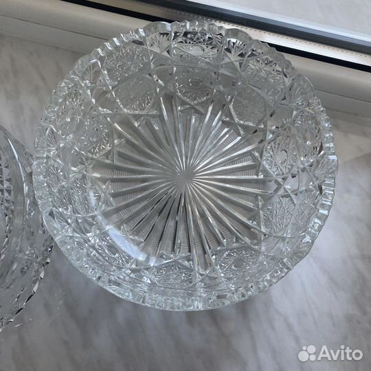 Хрустальная ваза (салатник)