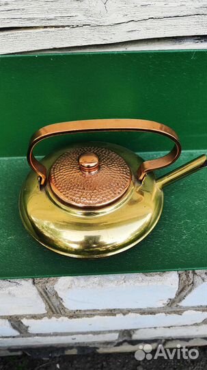 Заварочный чайник латунный