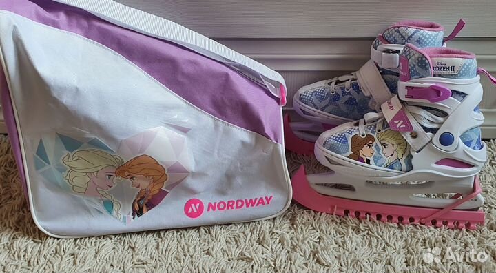 Коньки детские раздвижные