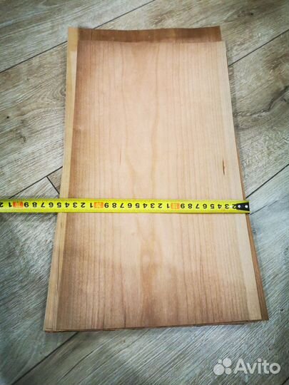 19 листов Шпон вишни/деревянные фитиля для свечей