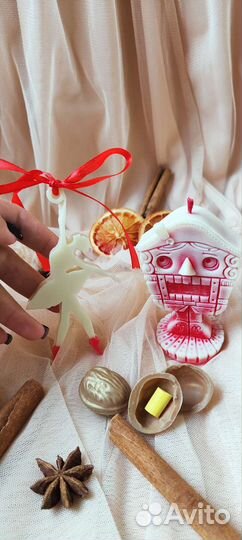 Свечной набор Щелкунчик