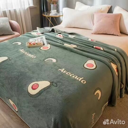 Плед покрывало Танго размер Евро,150х200 Фланель