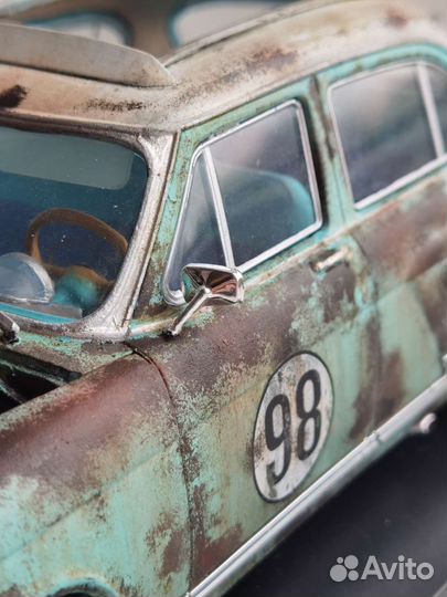 Газ 21 волга 1:24