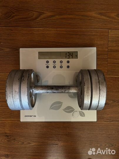 Гантели неразборные по 13 кг