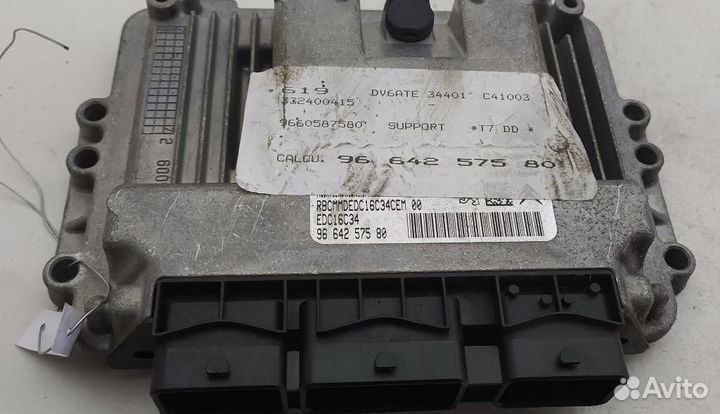 Блок управления двигателем Peugeot 308