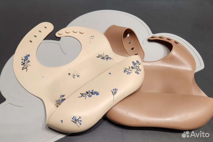 Набор детской силиконовой посуды