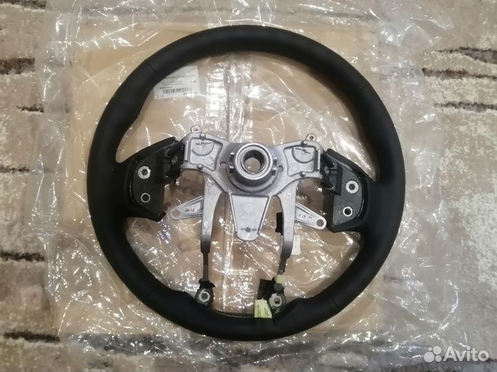 Новый кожаный руль Kia Rio с обогревом