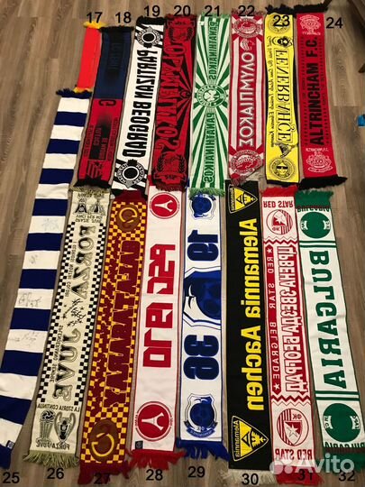 Футбольные шарфы