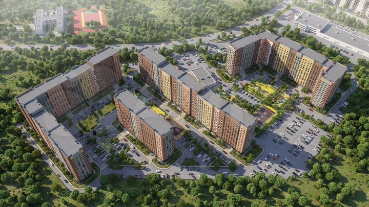 2-к. квартира, 75,3 м², 12/16 эт.