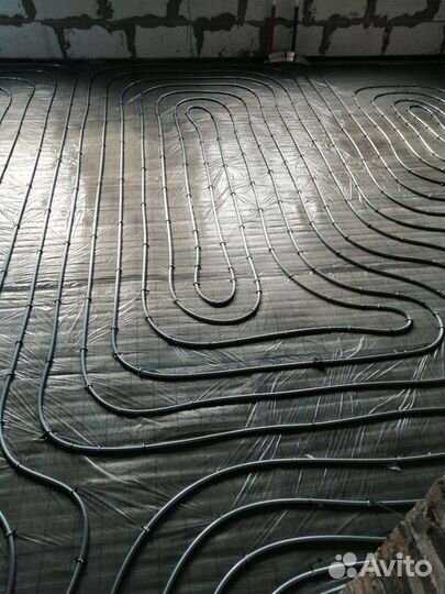 Разводка отопления в доме, коттедже, теплый пол