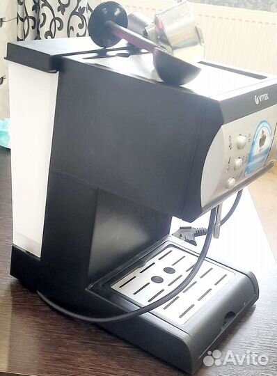 Кофеварка vitek VT-1511 BK, черный