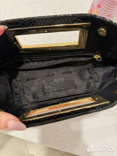 Сумка клатч натуральная кожа италия