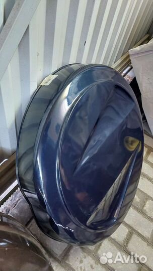 Накладка на запасное колесо нива шевроле