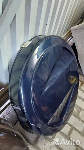 Накладка на запасное колесо нива шевроле