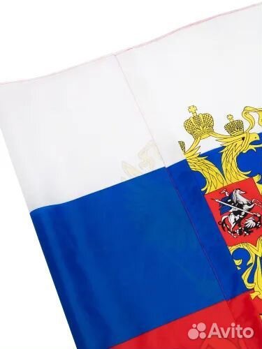 Флаг России с гербом