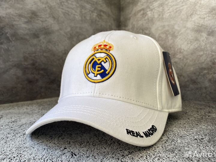 Кепка белая Real Madrid