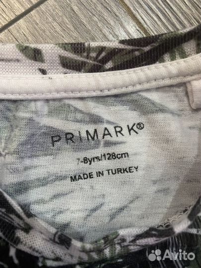 Футболка 128 размер primark