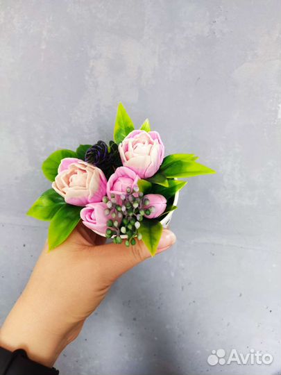 Букет из мыла