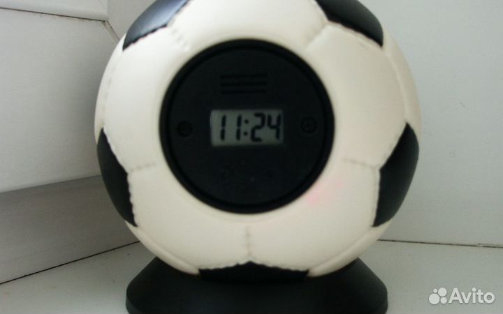 Футбольный мяч - будильник антистресс