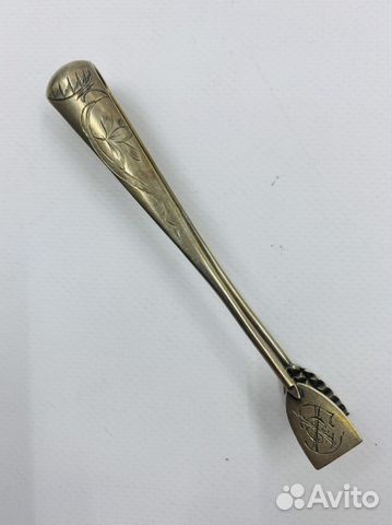 Щипцы для сахара Модерн Серебро 84 пробы