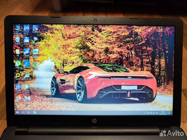 Ноутбук HP 15-ra058ur (N3060, 8гб, SSD 120)